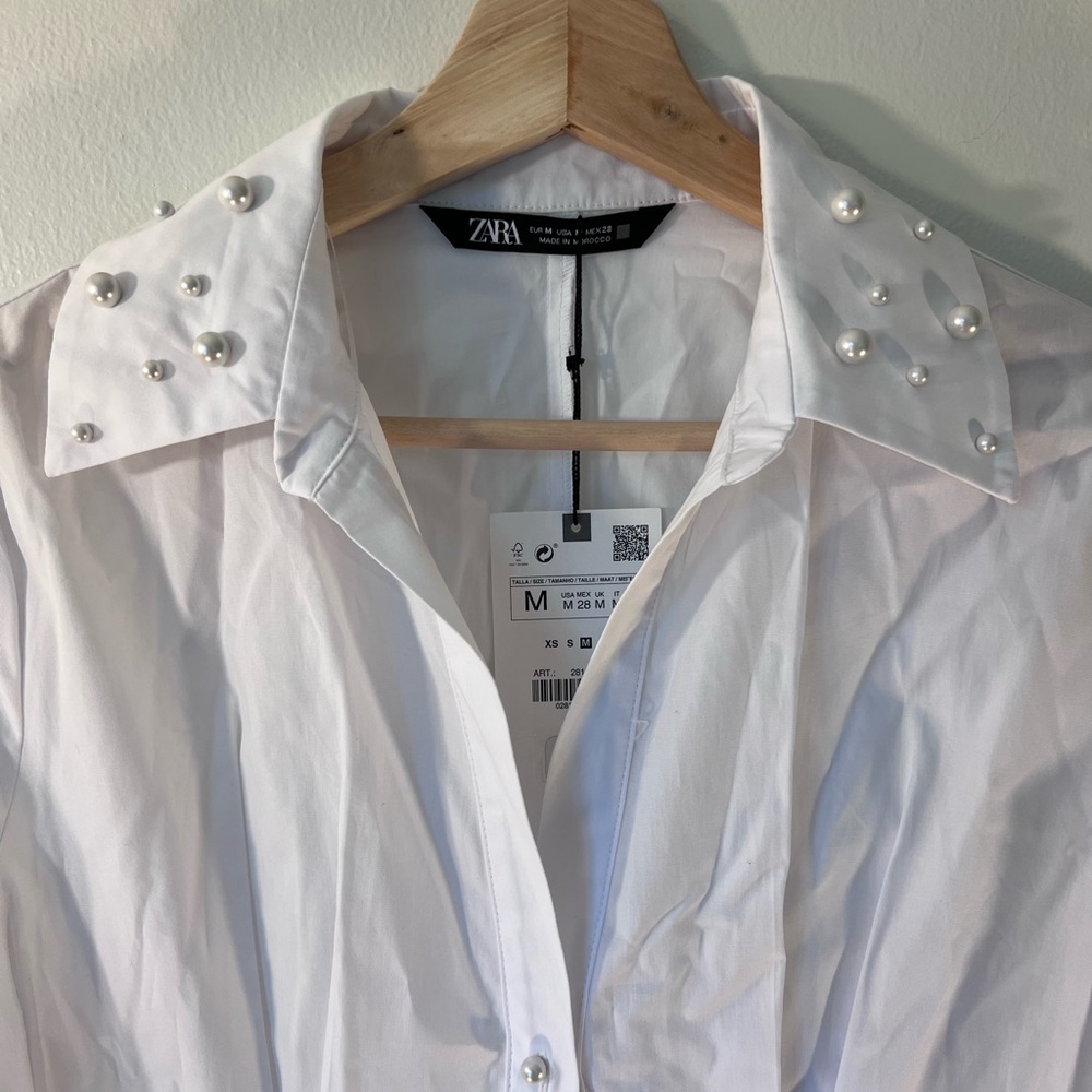 Brand: ZARA - Color: White - Style: Dress